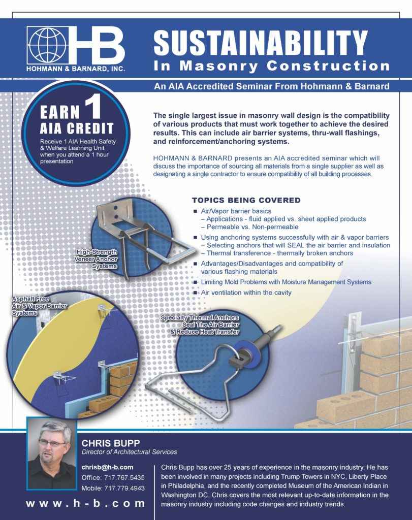 Sustainability in Masonry Construction outline