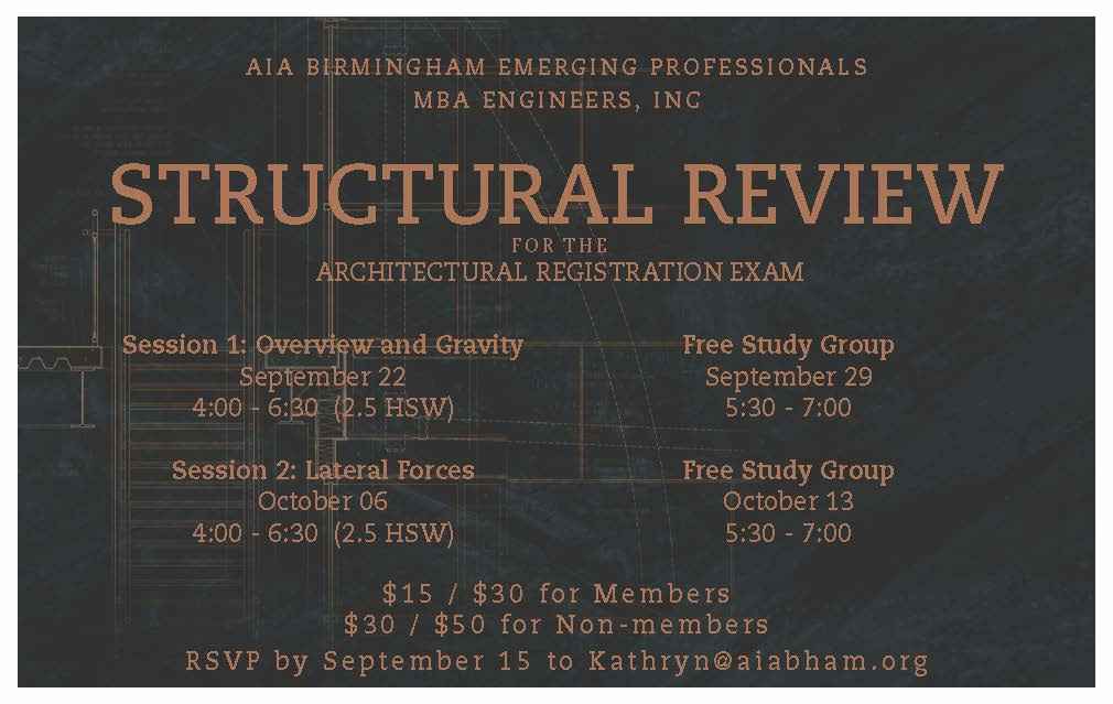 ARE Structural Review poster