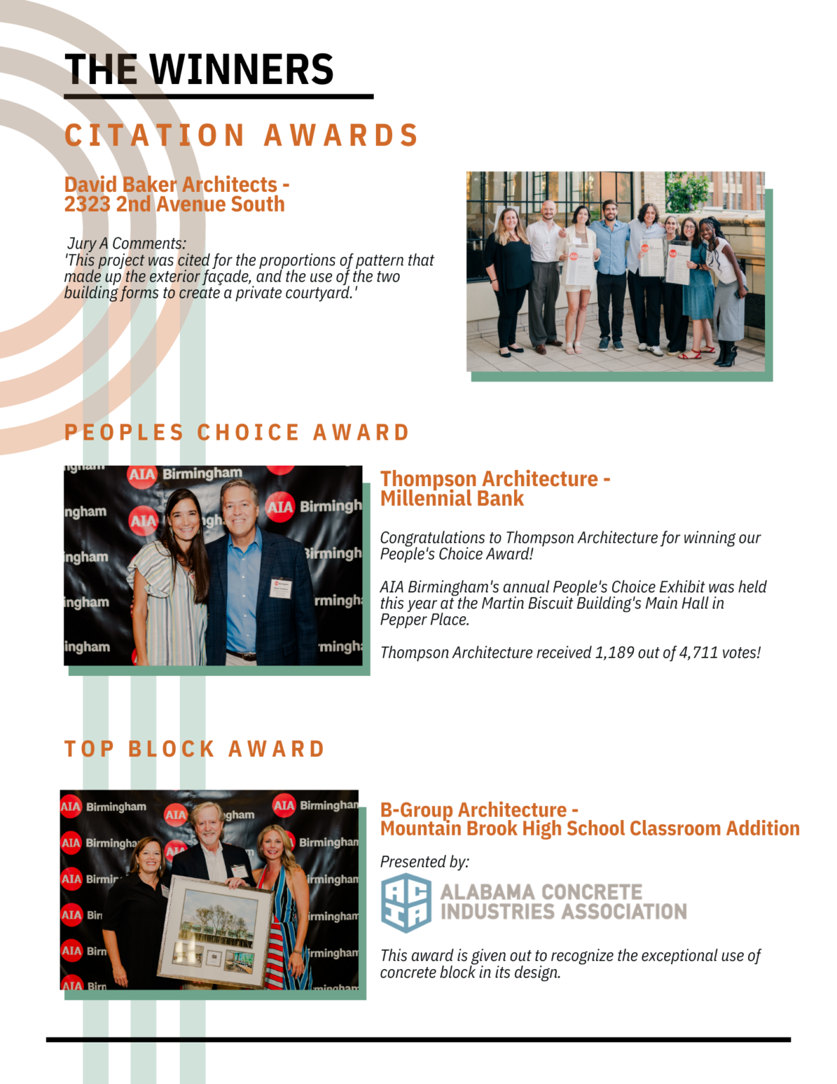 2023 Design Awards - AIA Birmingham