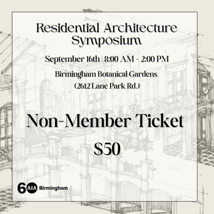 Residential Architecture Symposium Non-Member Ticket