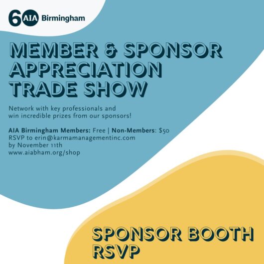 Member & Sponsor Appreciation Trade Show Sponsor Booth