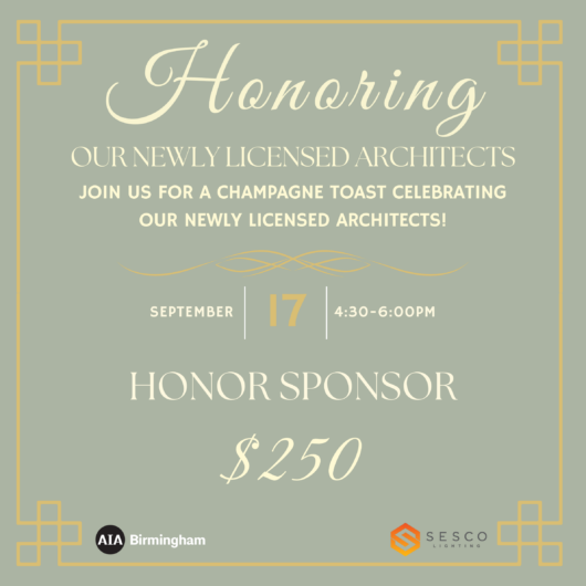 Newly Licensed Cocktail: Honor Sponsor